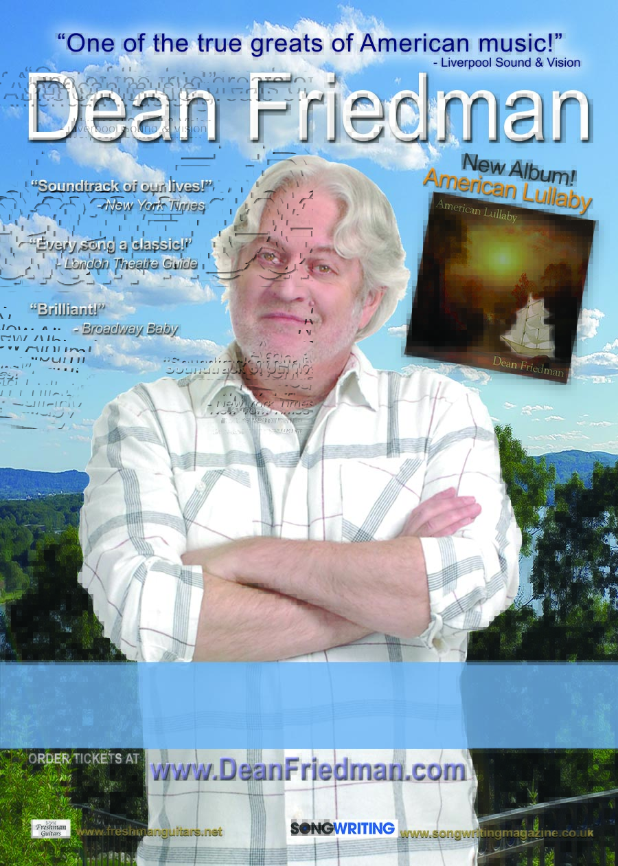 Dean Friedman Tour Poster