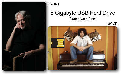 USB 8Gb Drive - Multi Album USB V2